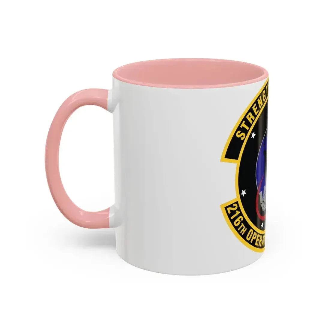 216th Operations Support Squadron (U.S. Air Force) Accent Coffee Mug - Go Mug Yourself