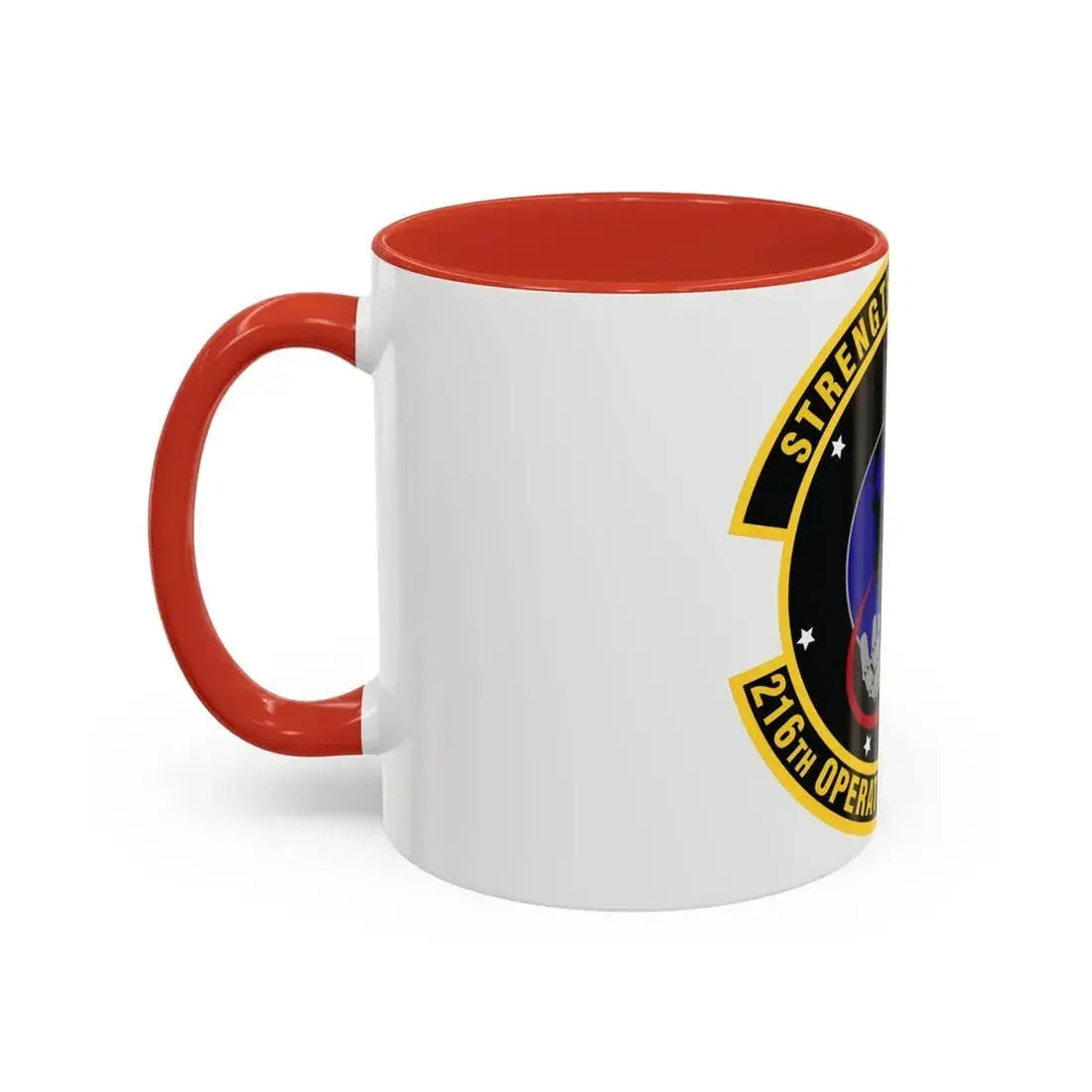 216th Operations Support Squadron (U.S. Air Force) Accent Coffee Mug - Go Mug Yourself