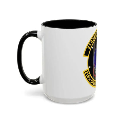 216th Operations Support Squadron (U.S. Air Force) Accent Coffee Mug - Go Mug Yourself