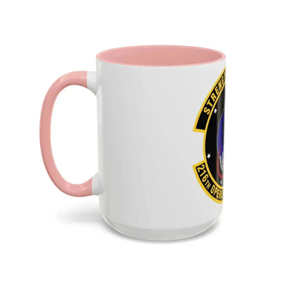 216th Operations Support Squadron (U.S. Air Force) Accent Coffee Mug - Go Mug Yourself