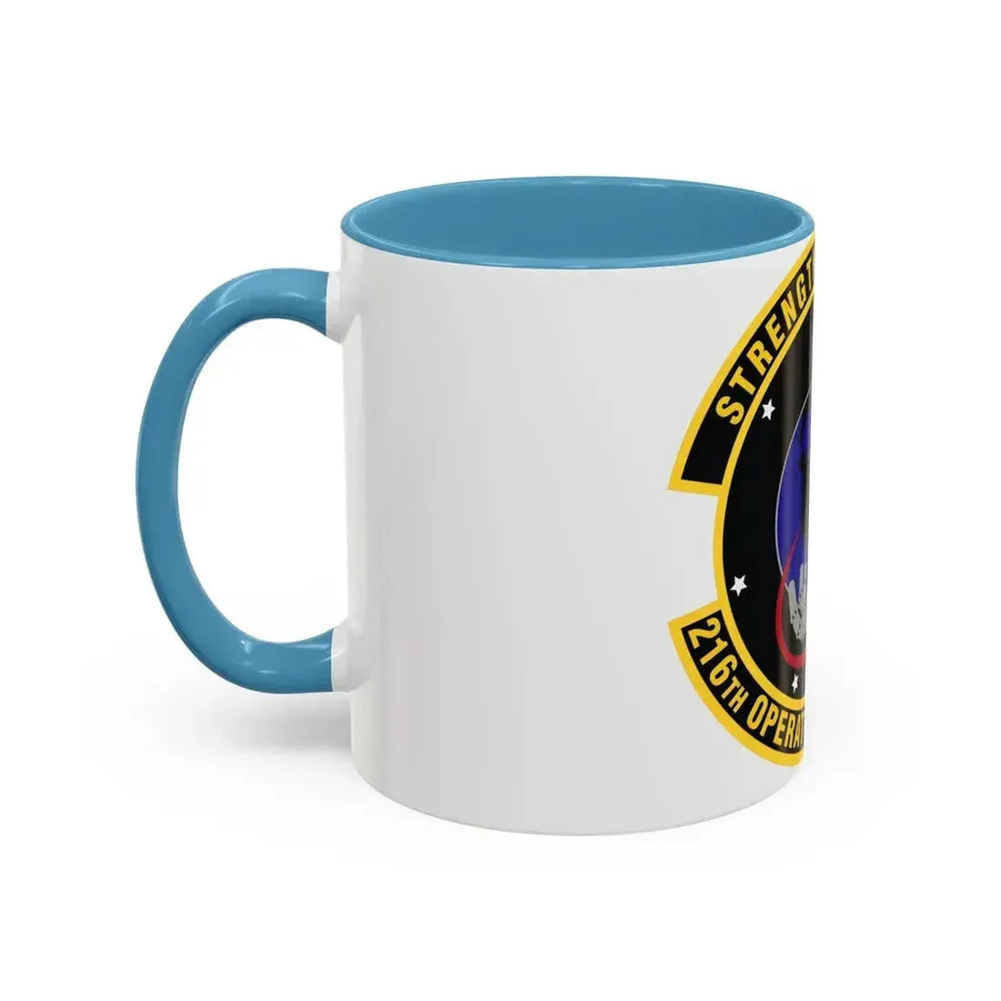 216th Operations Support Squadron (U.S. Air Force) Accent Coffee Mug - Go Mug Yourself