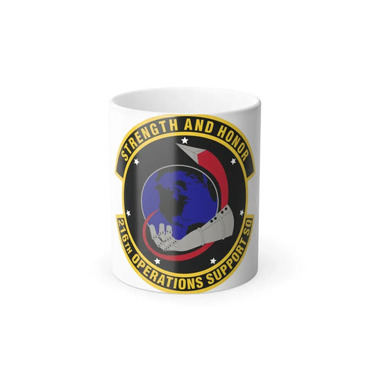 216th Operations Support Squadron (U.S. Air Force) Color Changing Mug 11oz - Go Mug Yourself