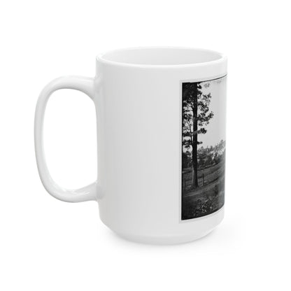 Culpeper, Va. Encampment On The Edge Of Town (U.S. Civil War) White Coffee Mug