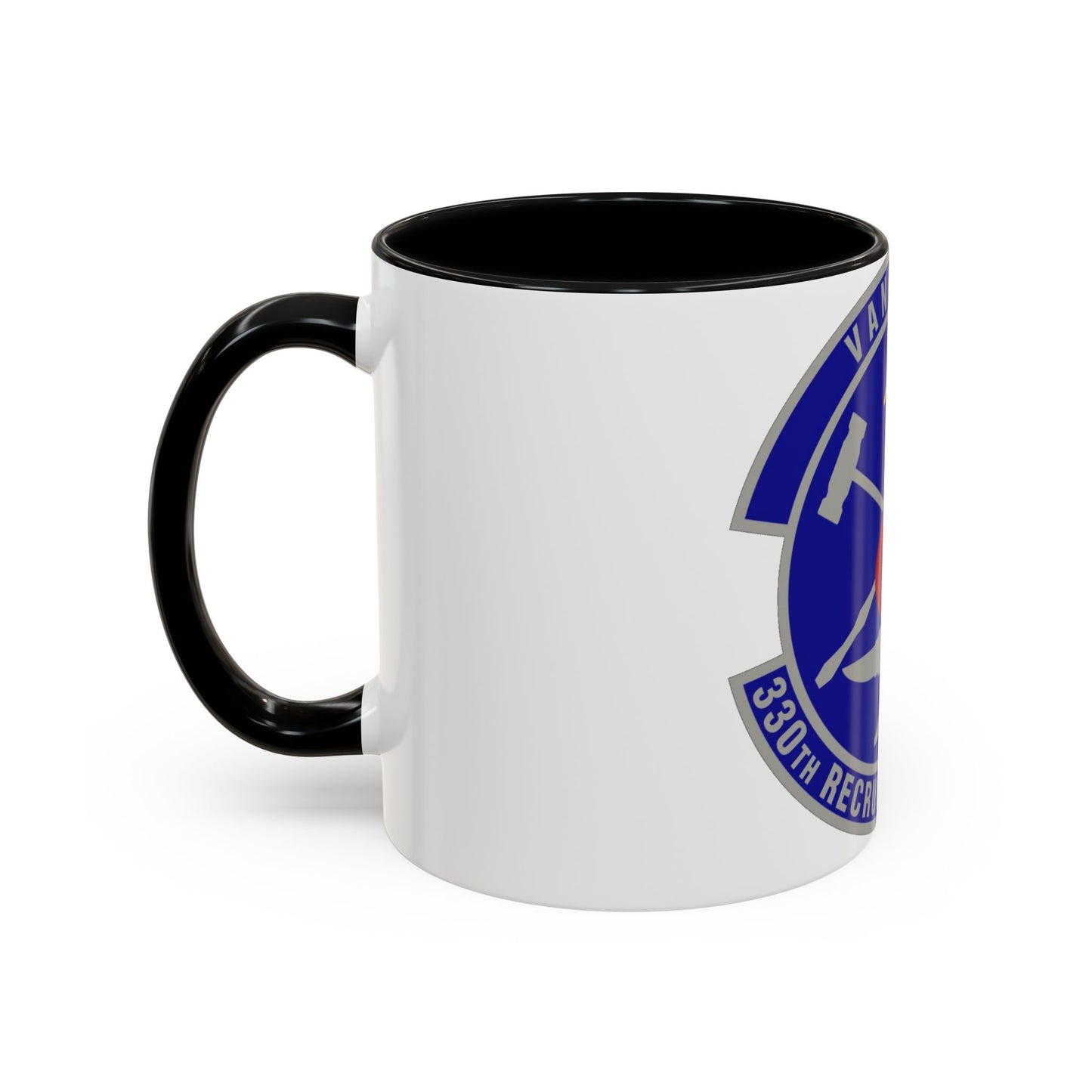 330 Recruiting Squadron AETC (U.S. Air Force) Accent Coffee Mug