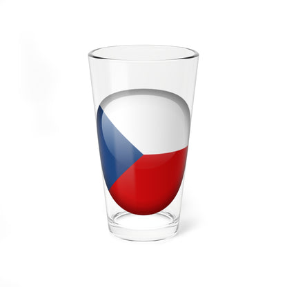 Flag orb Czech Republic (Czech Republic) Pint Glass 16oz