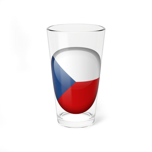 Flag orb Czech Republic (Czech Republic) Pint Glass 16oz