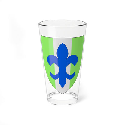 Emblem for the 3-I-JDR (Denmark) (Coat of Arms) Pint Glass 16oz