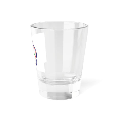 Flag of Chinese Taipei for Deaf 1997-2019 (China) Shot Glass 1.5oz