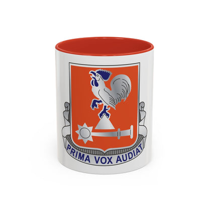 123 Signal Battalion (U.S. Army) Accent Coffee Mug