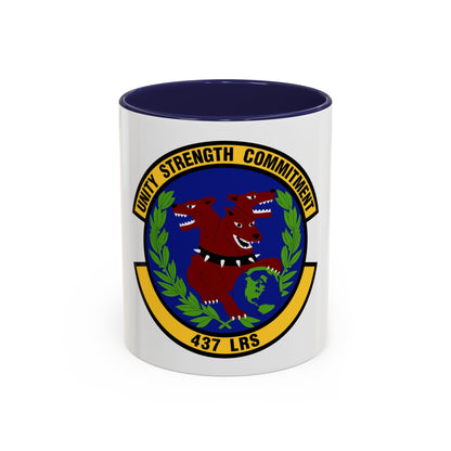 437th Logistics Readiness Squadron (U.S. Air Force) Accent Coffee Mug