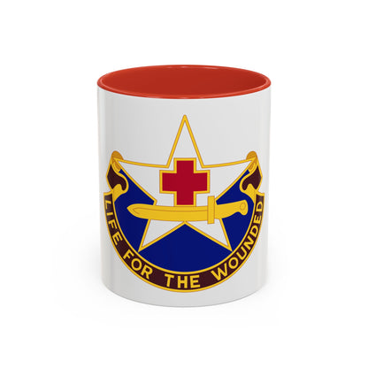 111 Medical Battalion (U.S. Army) Accent Coffee Mug