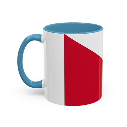 Flag of the City of Utrecht the capital of the province of Utrecht Netherlands - Accent Coffee Mug