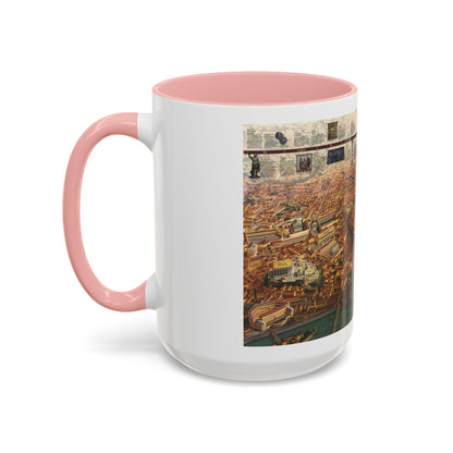 Romans, The (1997) (Map) Accent Coffee Mug