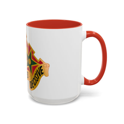252 Armor Regiment (U.S. Army) Accent Coffee Mug