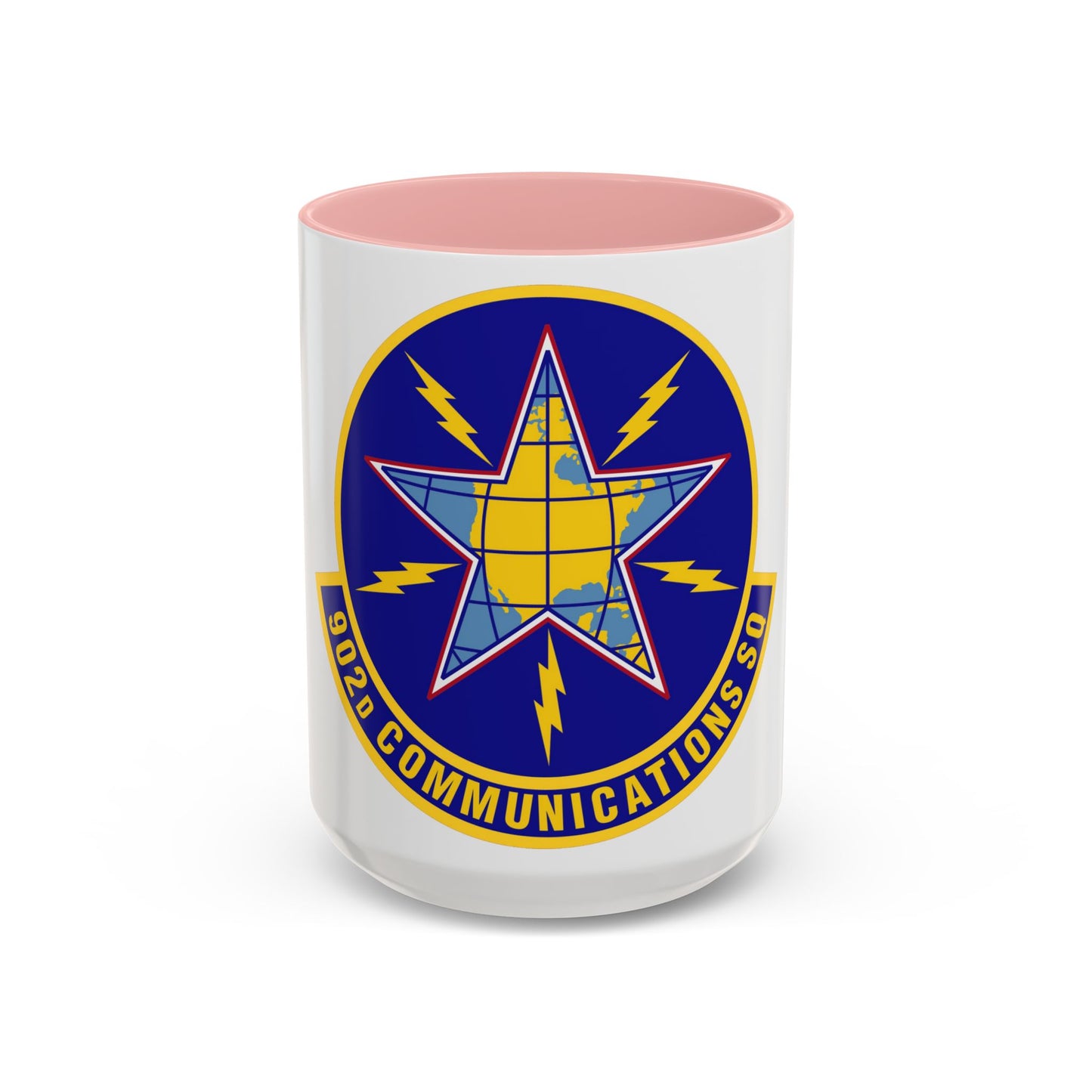 902d Communications Squadron (U.S. Air Force) Accent Coffee Mug