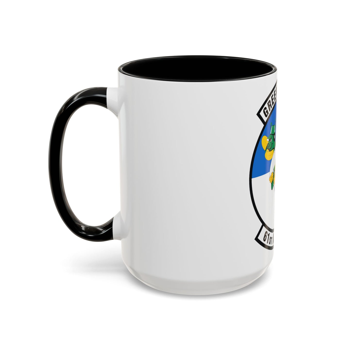 61st Airlift Squadron (U.S. Air Force) Accent Coffee Mug