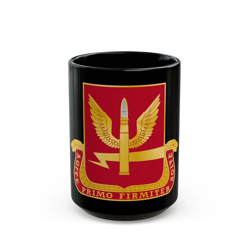 217th Antiaircraft Artillery Battalion (U.S. Army) Black Coffee Mug-15oz-Go Mug Yourself