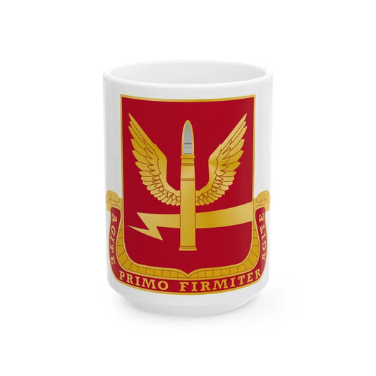 217th Antiaircraft Artillery Battalion (U.S. Army) White Coffee Mug-15oz-Go Mug Yourself