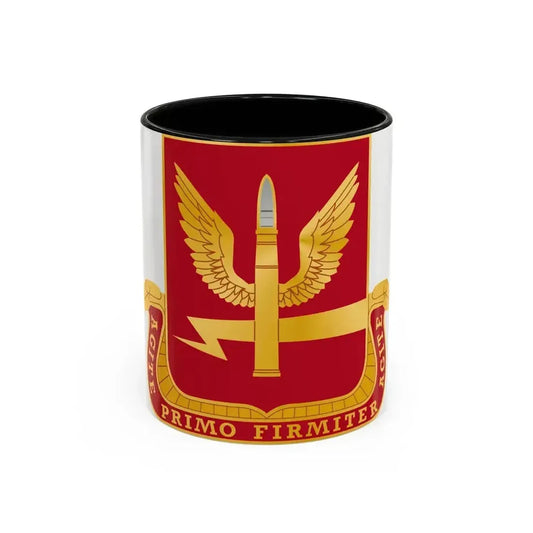 217th Antiaircraft Artillery Battalion (U.S. Army) Accent Coffee Mug 11oz Black - Go Mug Yourself
