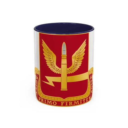 217th Antiaircraft Artillery Battalion (U.S. Army) Accent Coffee Mug 11oz Navy - Go Mug Yourself