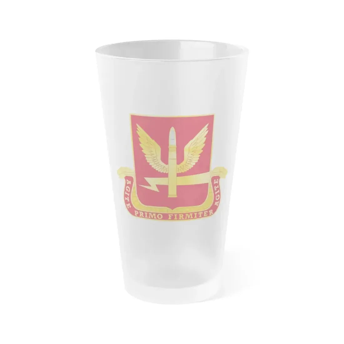 217th Antiaircraft Artillery Battalion (U.S. Army) Frosted Pint Glass 16oz Default Title - Go Mug Yourself