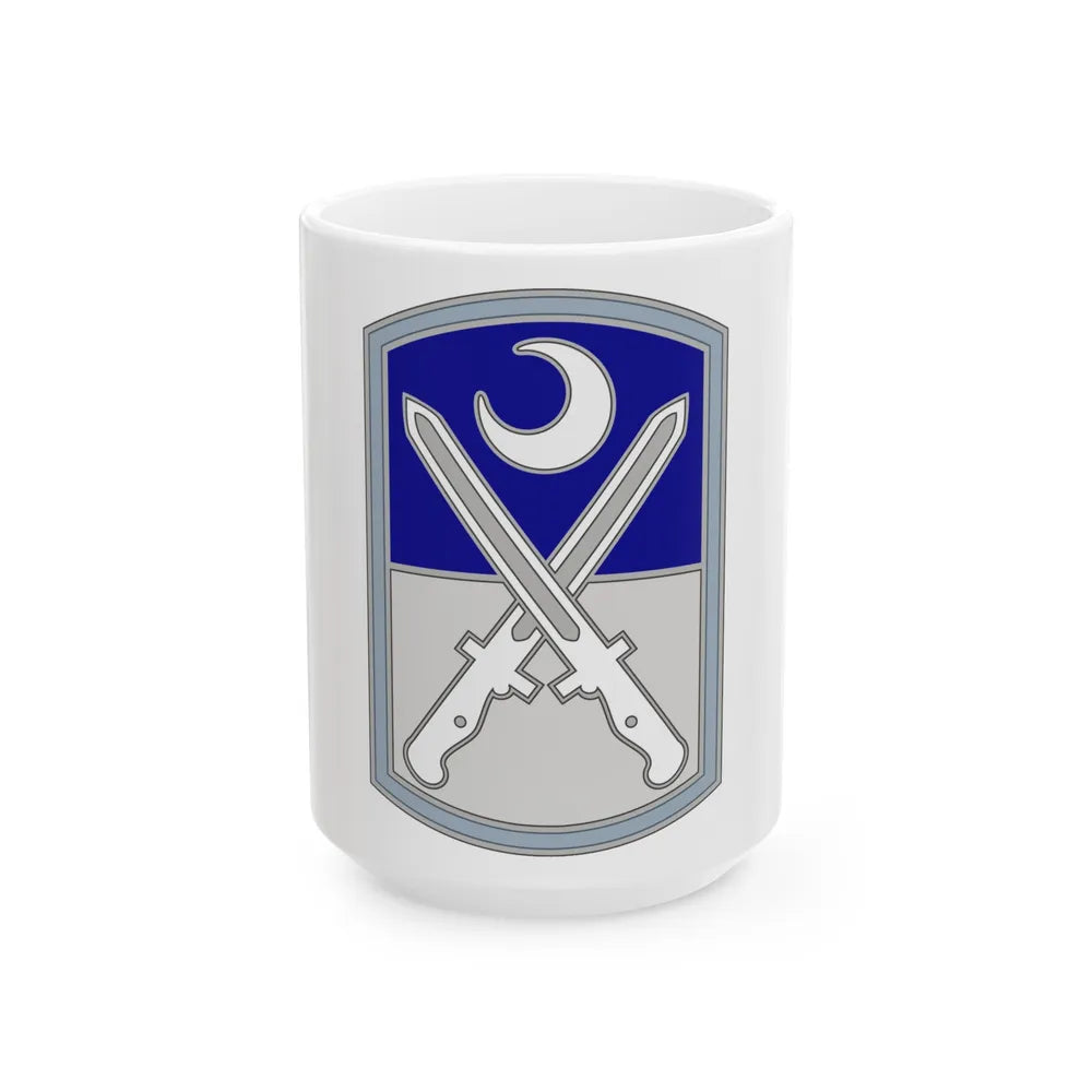 218 Maneuver Enhancement Brigade 3 (U.S. Army) White Coffee Mug-15oz-Go Mug Yourself