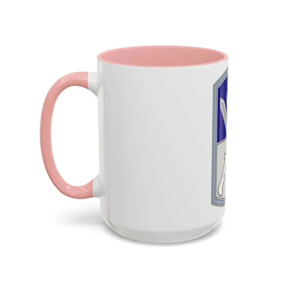 218 Maneuver Enhancement Brigade 3 (U.S. Army) Accent Coffee Mug - Go Mug Yourself