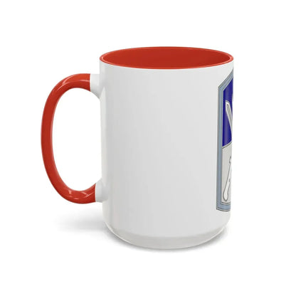218 Maneuver Enhancement Brigade 3 (U.S. Army) Accent Coffee Mug - Go Mug Yourself