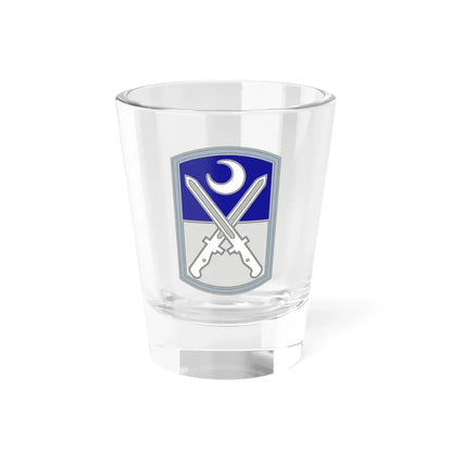 218 Maneuver Enhancement Brigade 3 (U.S. Army) Shot Glass 1.5oz 1.5oz - Go Mug Yourself