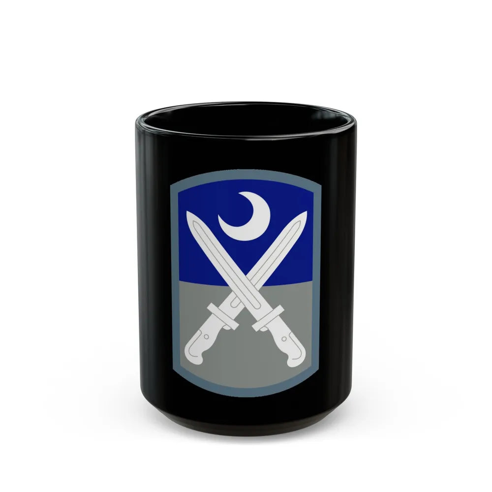 218 Maneuver Enhancement Brigade (U.S. Army) Black Coffee Mug-15oz-Go Mug Yourself