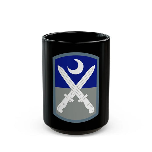 218 Maneuver Enhancement Brigade (U.S. Army) Black Coffee Mug-15oz-Go Mug Yourself