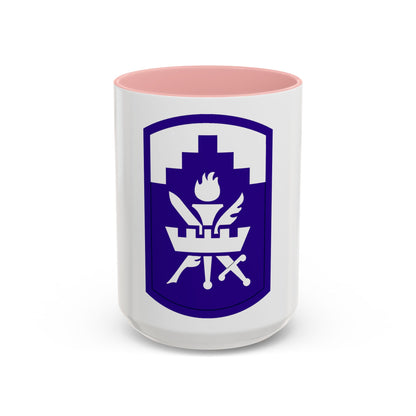 353 Civil Affairs Command (U.S. Army) Accent Coffee Mug