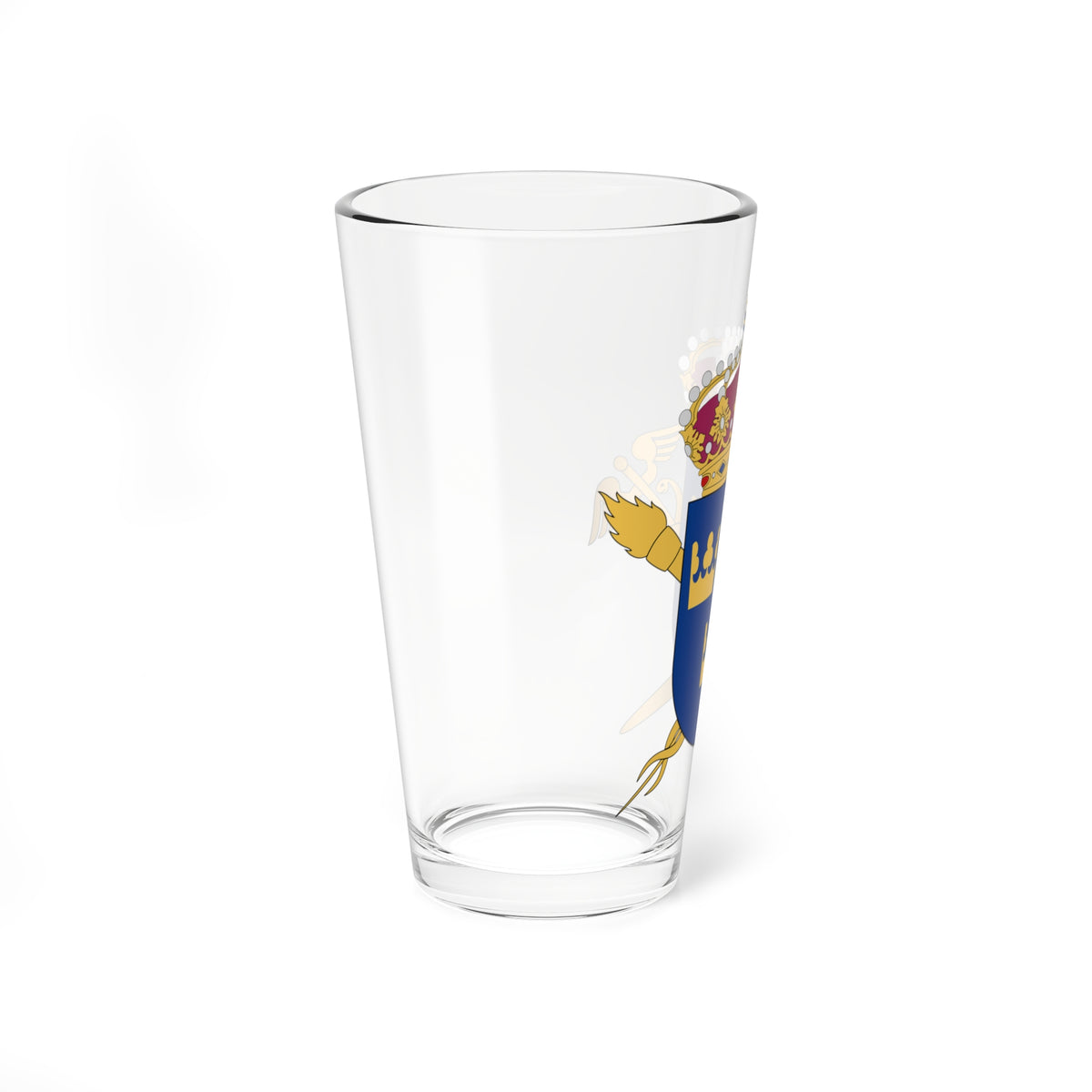 Patent- och registreringsverket vapen (Sweden) (Coat of Arms) Pint Glass 16oz