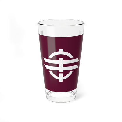Flag of Tonaki Okinawa (Japan) Pint Glass 16oz