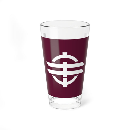 Flag of Tonaki Okinawa (Japan) Pint Glass 16oz