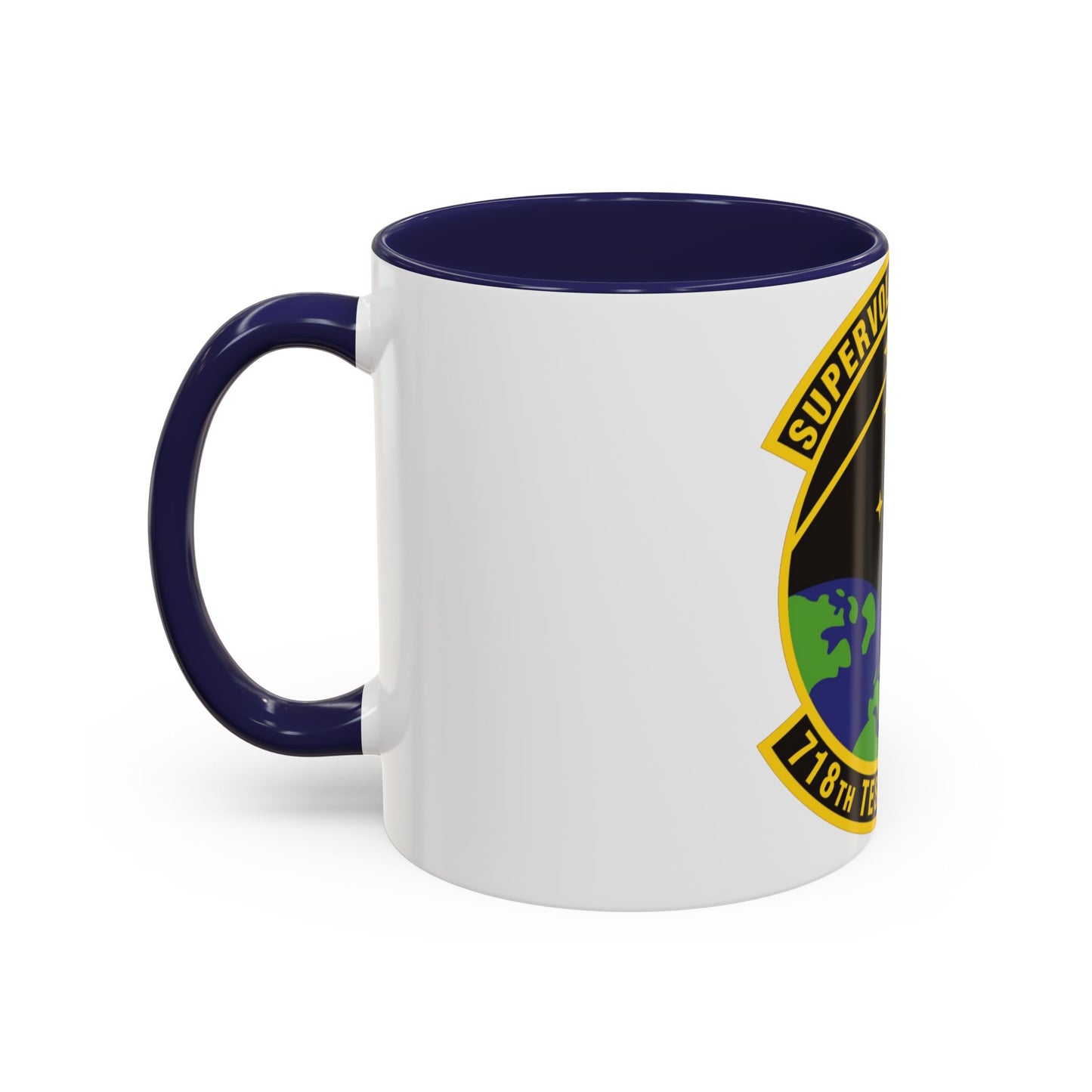 718th Test Squadron (U.S. Air Force) Accent Coffee Mug