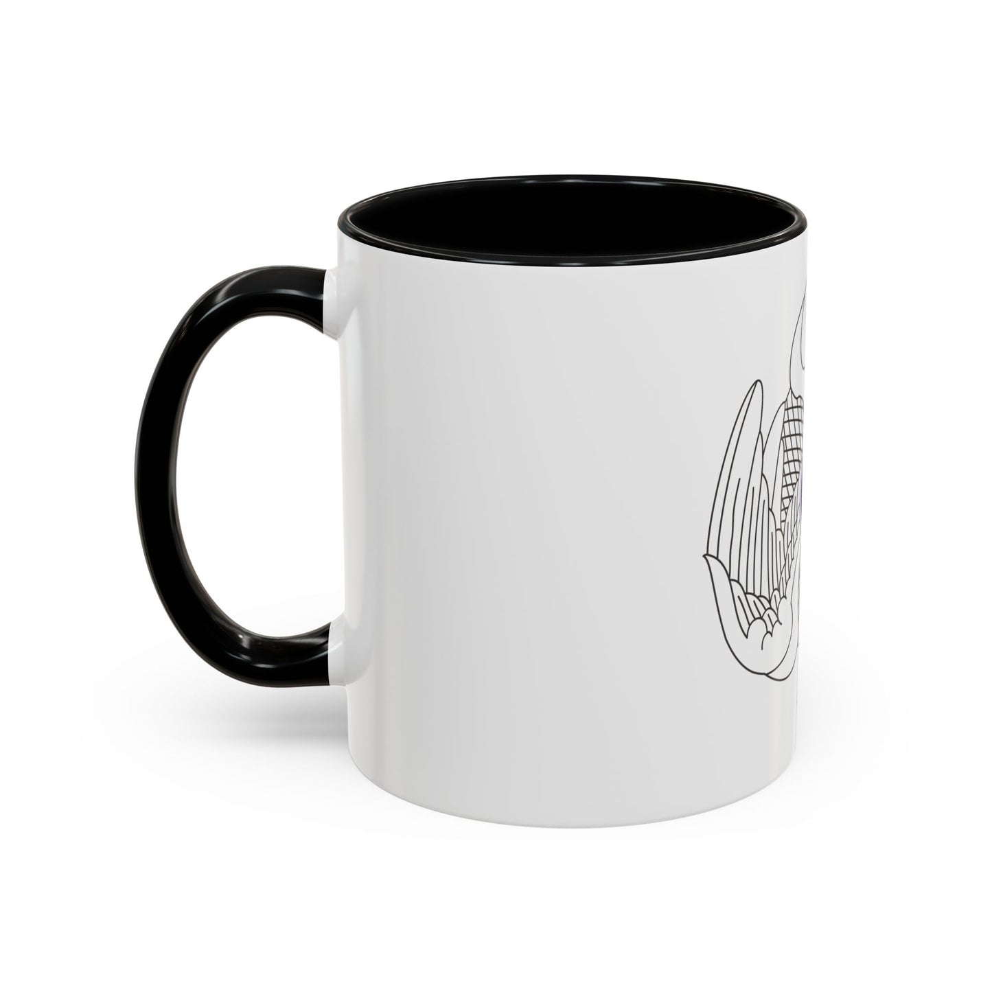 222 Aviation Regiment (U.S. Army) Accent Coffee Mug