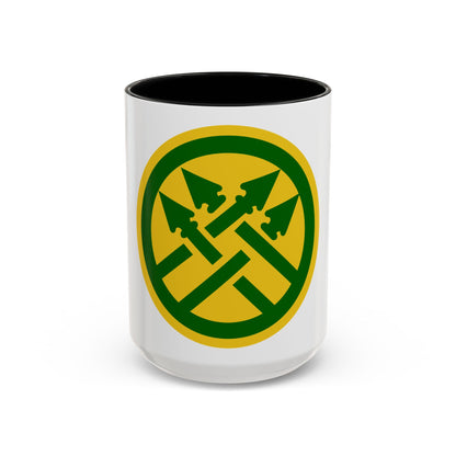220th Military Police Brigade 2 (U.S. Army) Accent Coffee Mug