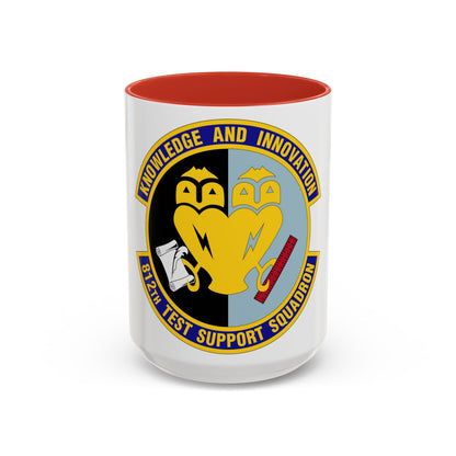 812 Test and Support Squadron AFMC (U.S. Air Force) Accent Coffee Mug