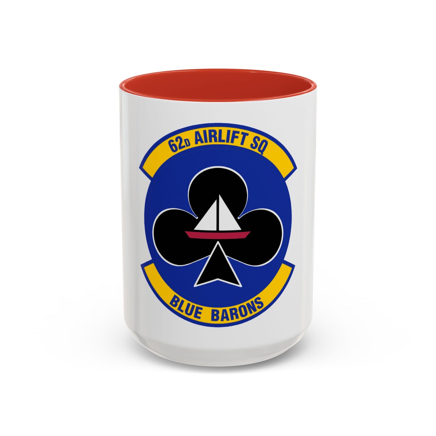 62 Airlift Squadron (U.S. Air Force) Accent Coffee Mug