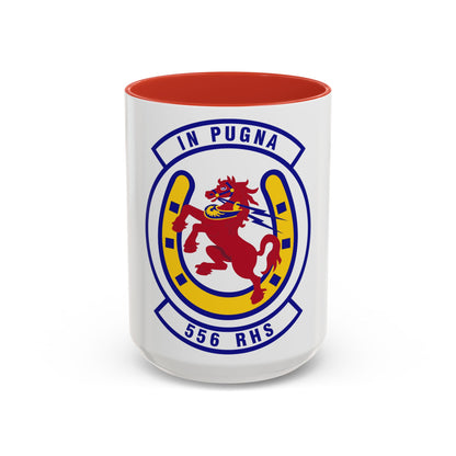 556th Red Horse Squadron (U.S. Air Force) Accent Coffee Mug