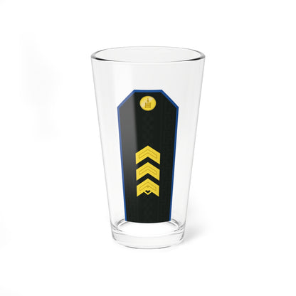 Mongolian Air force SSG service (Mongolia) (Military Rank) Pint Glass 16oz