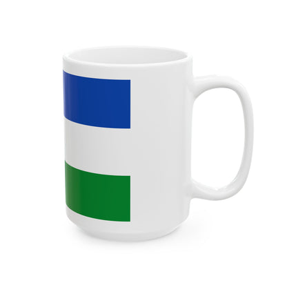 Bandera de la Provincia de Guanacaste (Costa Rica) White Coffee Mug