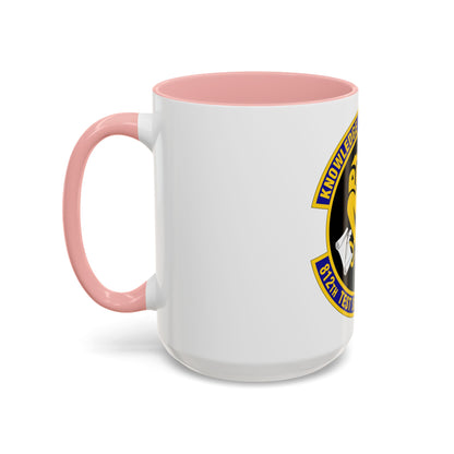 812 Test and Support Squadron AFMC (U.S. Air Force) Accent Coffee Mug