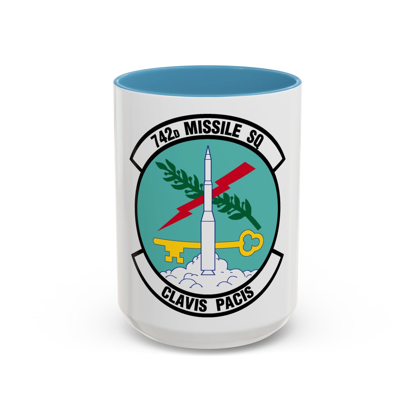 742 Missile Squadron AFGSC (U.S. Air Force) Accent Coffee Mug