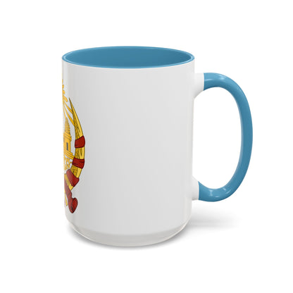 Coat of arms of the Khmer Republic - Accent Coffee Mug