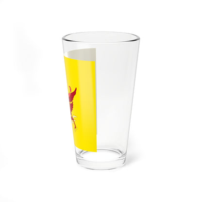 War standard of the King of Thailand Thongchai Phra Khrut Phah Noi (Thailand) Pint Glass 16oz
