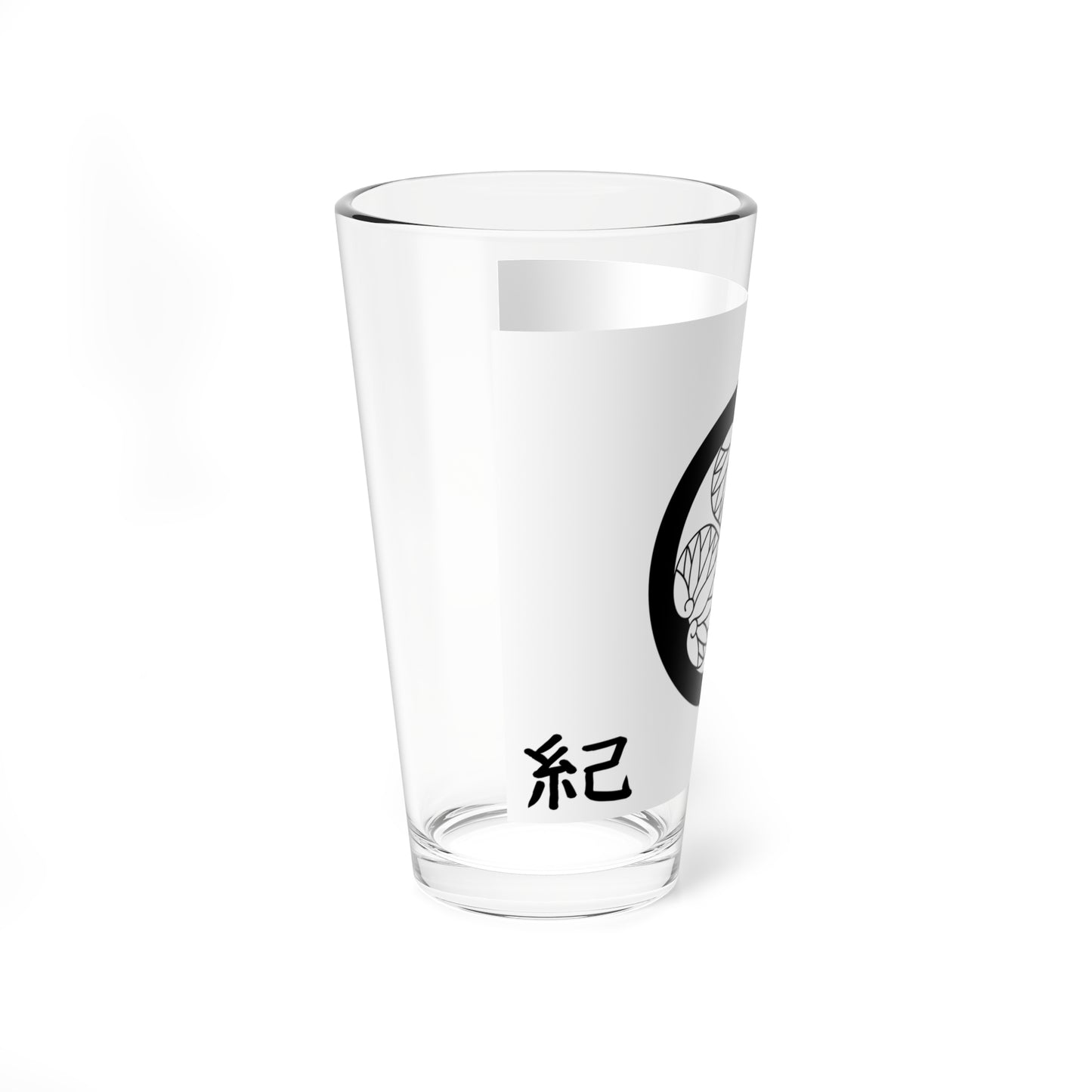 Flag of the Tokugawa Lords of Wakayama in Kii Province C (Japan) Pint Glass 16oz