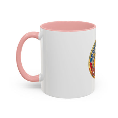 USCGC Command Task Force (U.S. Coast Guard) Accent Coffee Mug
