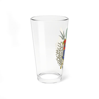 Escudo Nueva Esparta (Venezuela) (Coat of Arms) Pint Glass 16oz